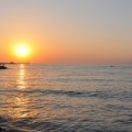 クシャダス、エーゲ海に沈む夕日の写真3
