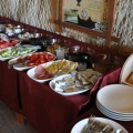 ギョレメの奇岩の洞窟ホテル「VillageCaveHouse」の朝食の写真1