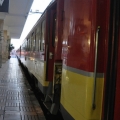 カサ・ボヤージュ駅でフェズ行きの電車に乗るの写真3